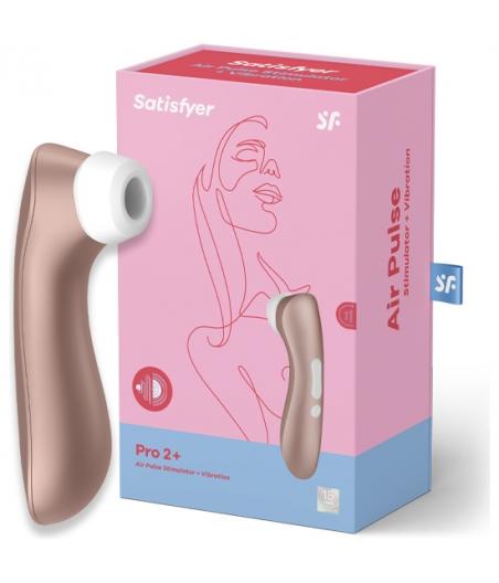 SATISFYER PRO 2 + SUCCIONADOR  Y VIBRADOR - 3ª GENERACIÓN