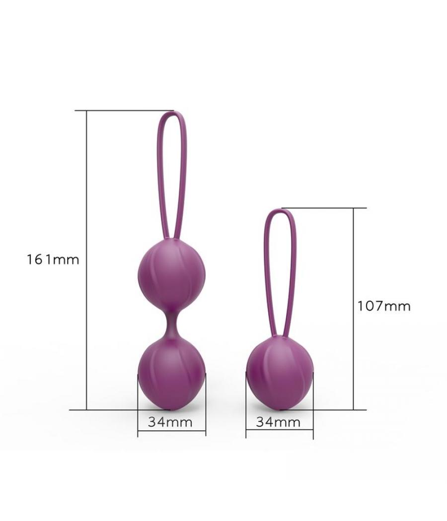 KELLY BOLAS KEGEL SILICONA PÚRPURA