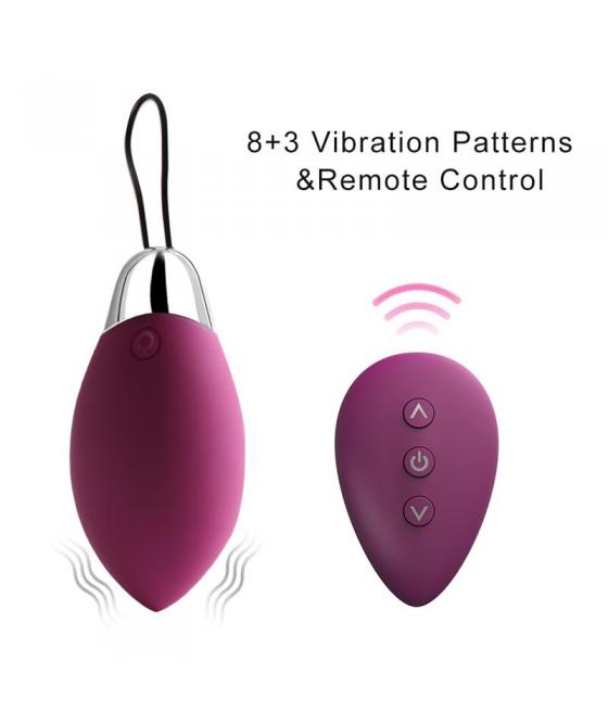 Atrévete shop - HUEVO VIBRADOR CONTROL REMOTO GRALAND PURPURA