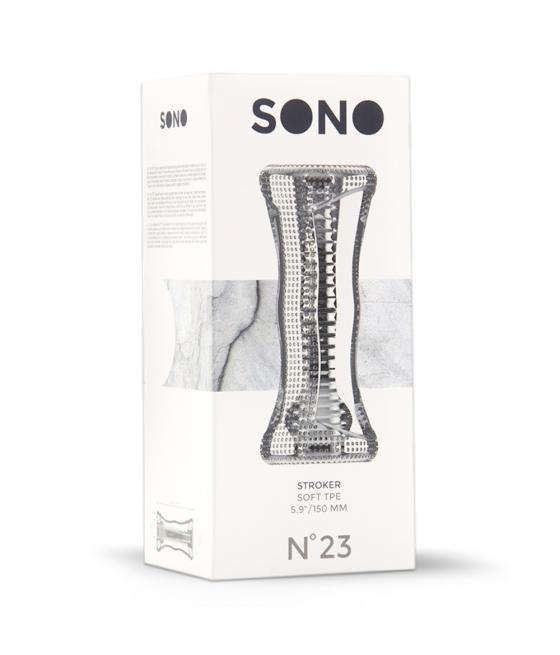 MASTURBADOR SONO Nº23 TRANSPARENTE