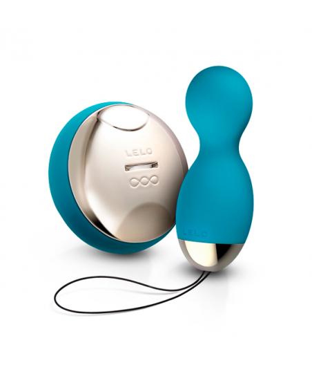 BOLAS CONTROL REMOTO SILICONA AZUL 7 CM - LELO