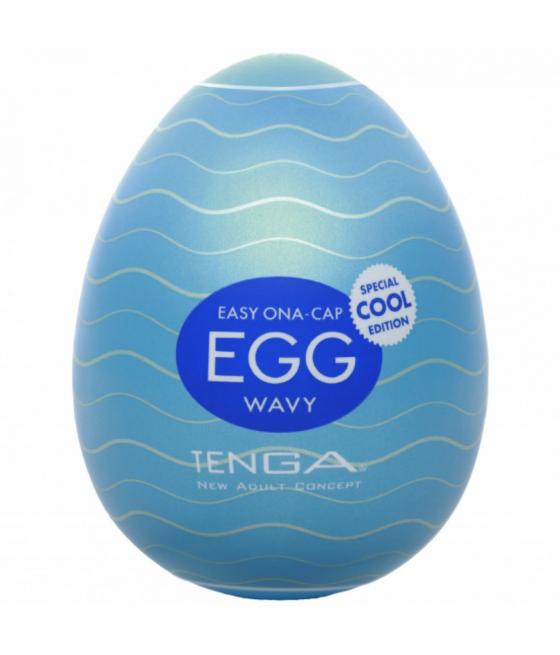 Atrévete shop - HUEVO MASTURBADOR MASCULINO EFECTO FRÍO 6,5 CM