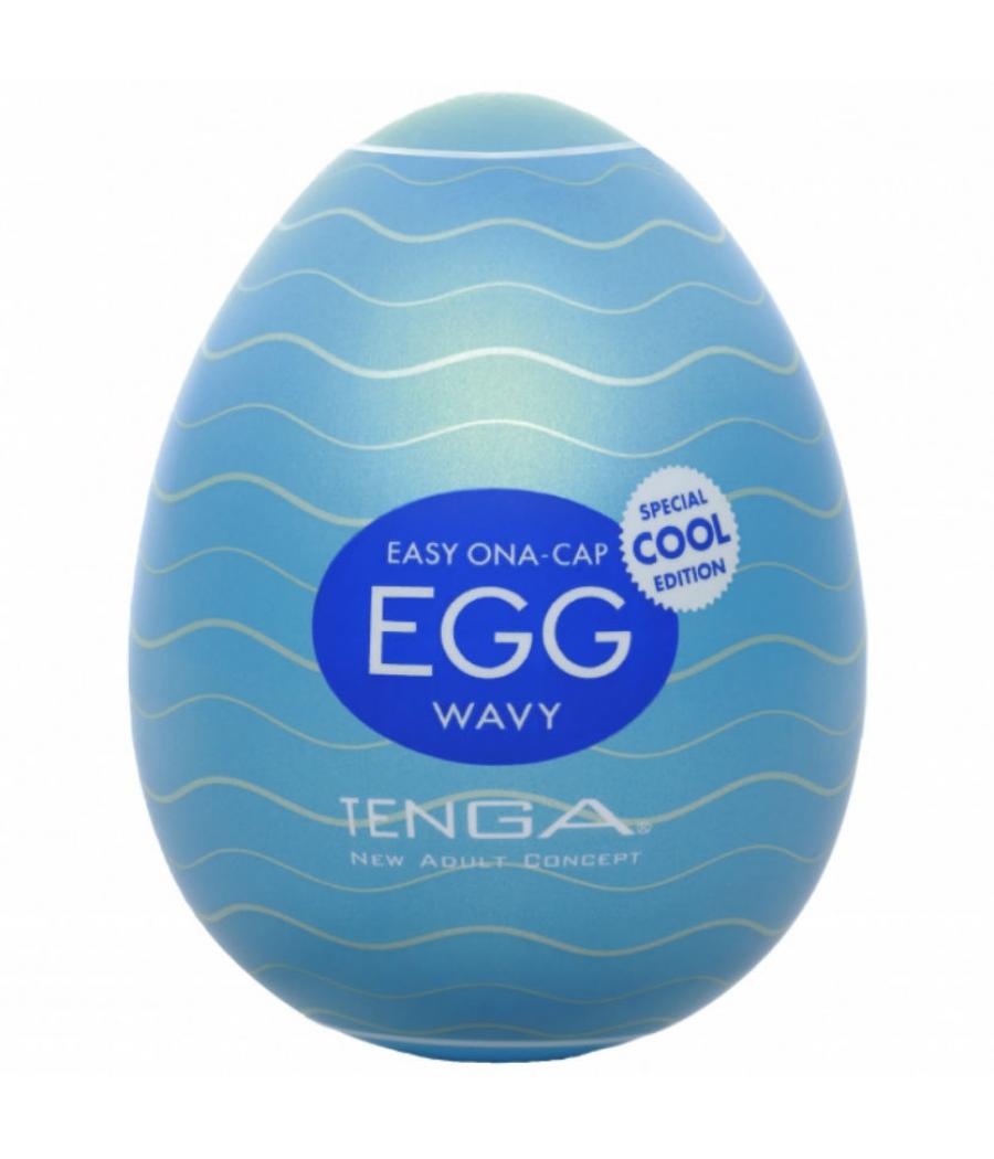 Atrévete shop - HUEVO MASTURBADOR MASCULINO EFECTO FRÍO 6,5 CM