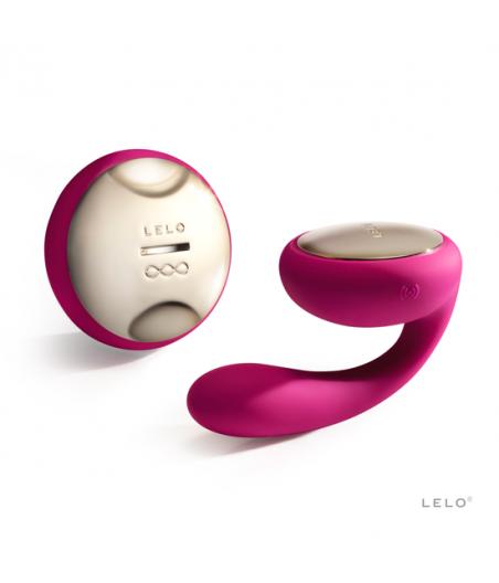 MASAJEADOR PARA PAREJAS LELO IDA COLOR CEREZA