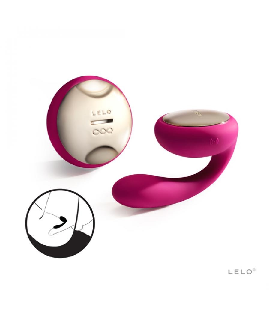 Atrévete shop - MASAJEADOR PARA PAREJAS LELO IDA COLOR CEREZA