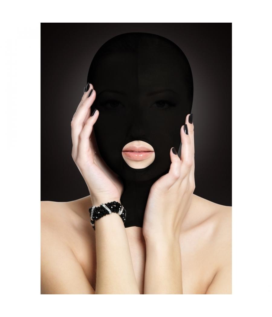 ATREVETESHOP MÁSCARA DE SUMISIÓN LILITH: MISTERIO Y ENTREGA EN NEGRO