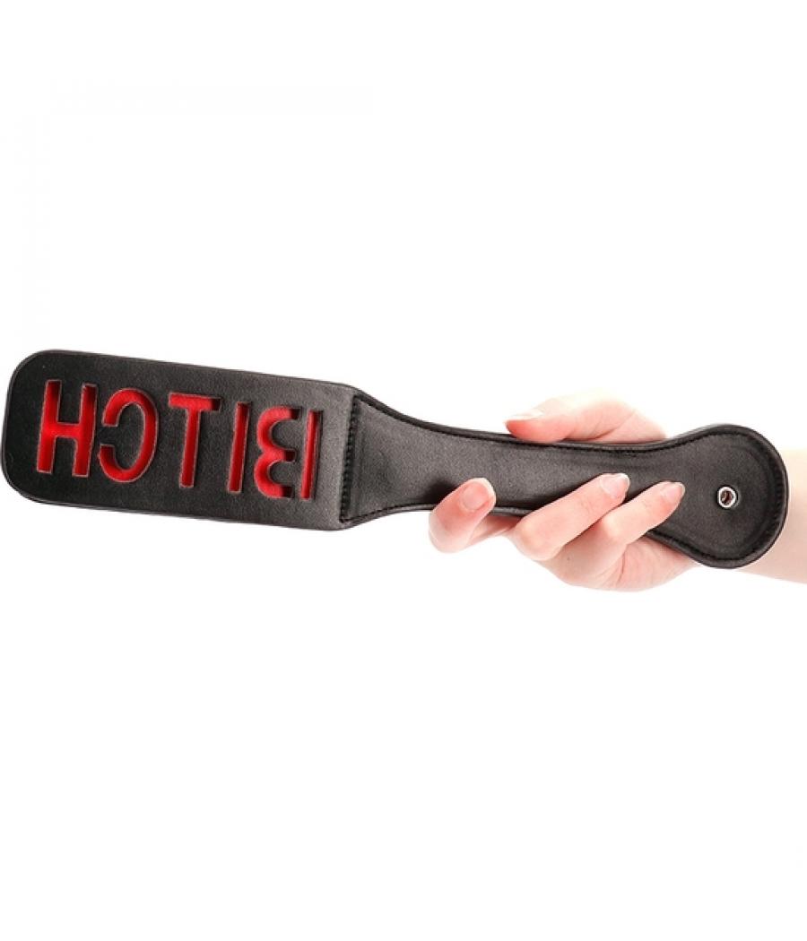 PALA MANGO CORTO NEGRO BITCH