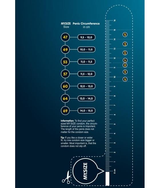 Atrévete shop - PRESERVATIVOS MY.SIZE 69 -1 UNIDAD