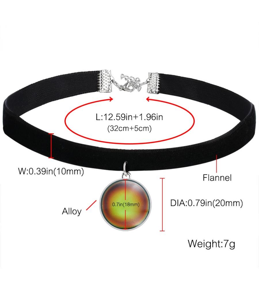 GARGANTILLA TRISKEL MULTICOLOR