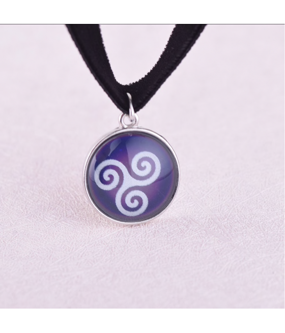 GARGANTILLA TRISKEL MULTICOLOR