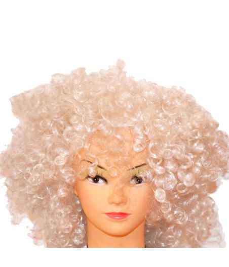 PELUCA RIZOS BLANCO -