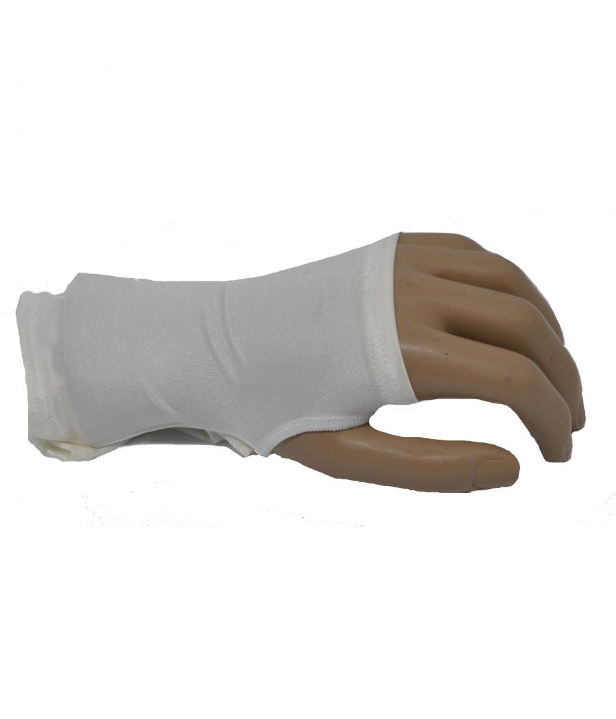 GUANTES CORTOS ABIERTOS BLANCOS