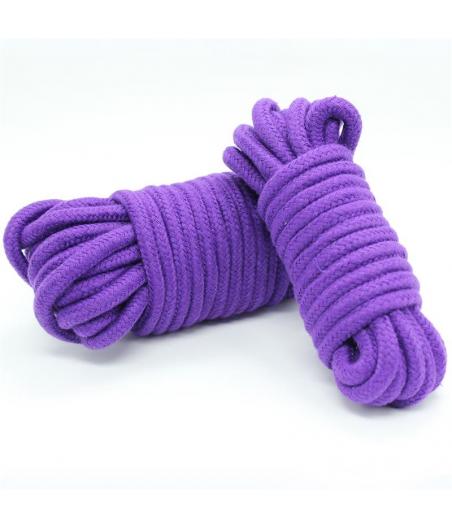 CUERDA DE ALGODÓN 10 M. LILA BONDAGE