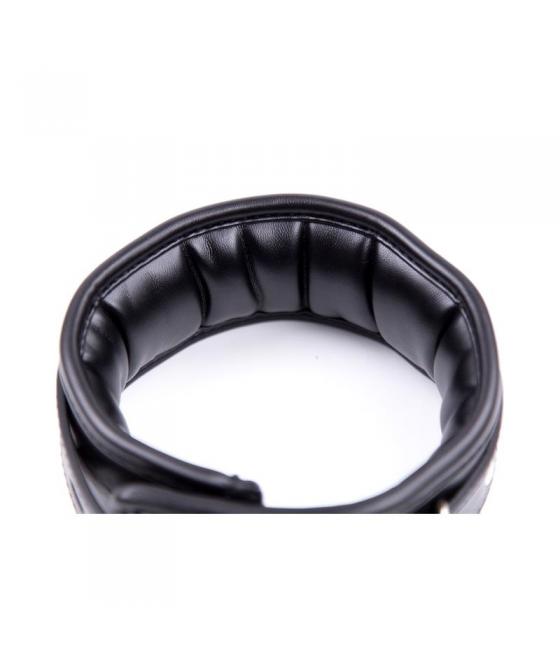 COLLAR CON CORREA INTERIOR ACOLCHADO - NEGRO