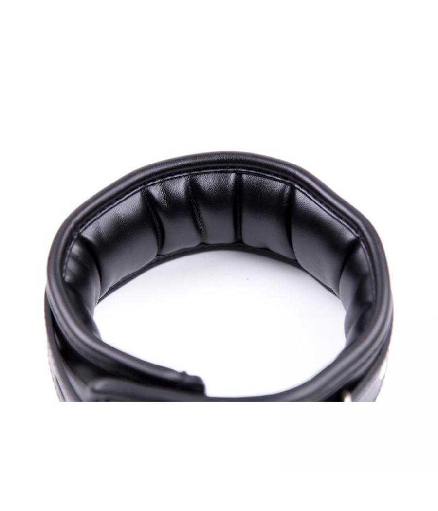 COLLAR CON CORREA INTERIOR ACOLCHADO - NEGRO