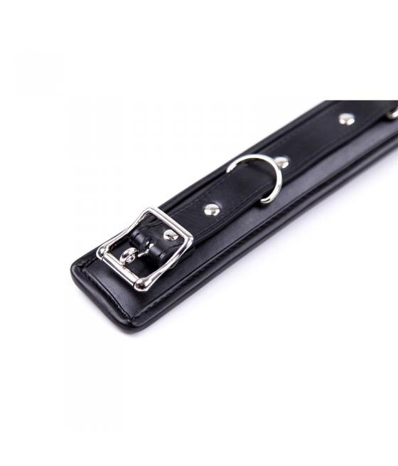 COLLAR CON CORREA INTERIOR ACOLCHADO - NEGRO