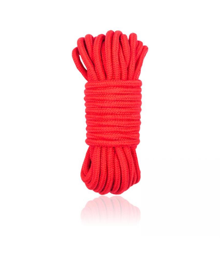 CUERDA DE BONDAGE DE ALGODÓN 10 M. ROJO