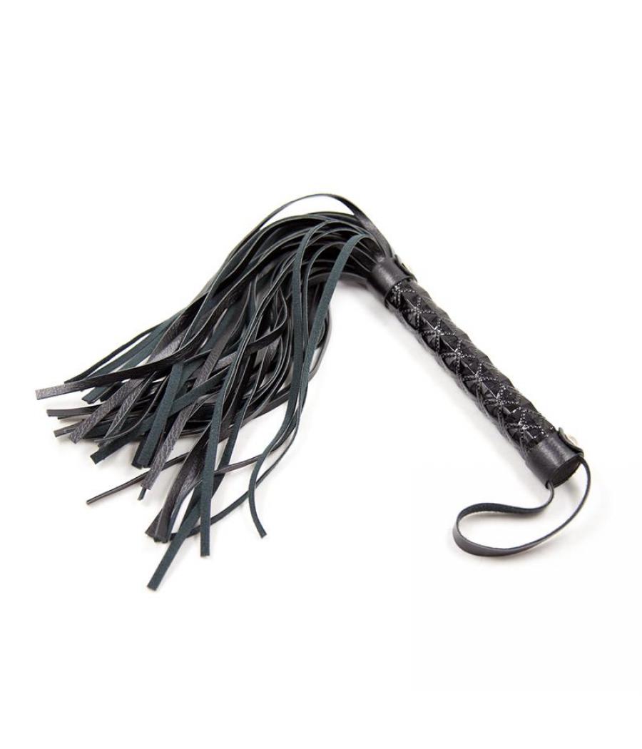 FLOGGER CON PATRÓN DE DIAMANTE NEGRO