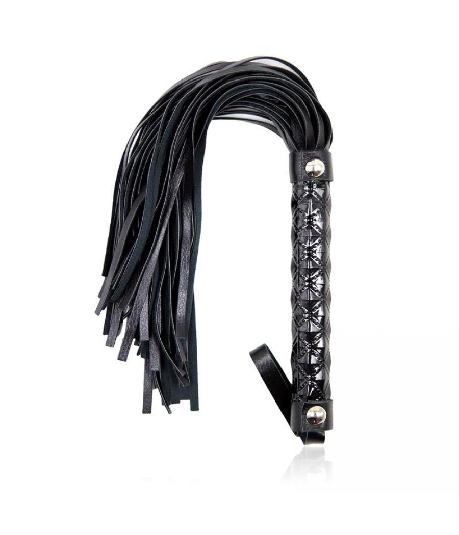 FLOGGER CON PATRÓN DE DIAMANTE NEGRO