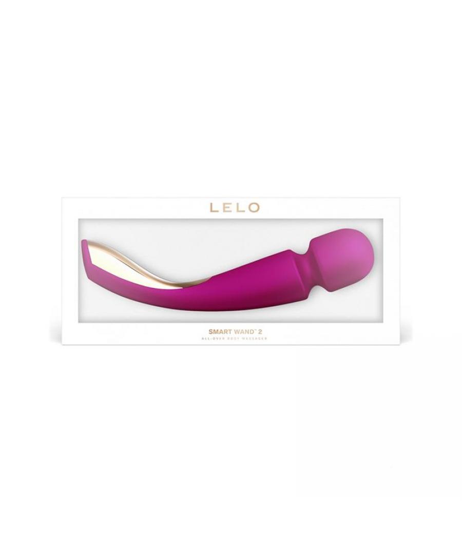 Atrévete shop - MASAJEADOR GRANDE LELO SMART WAND 2 ROSA INTENSO