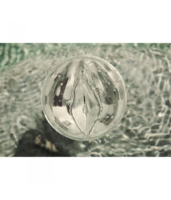 Atrévete shop - MASTURBADOR MASCULINO TRANSPARENTE 21,5 CM