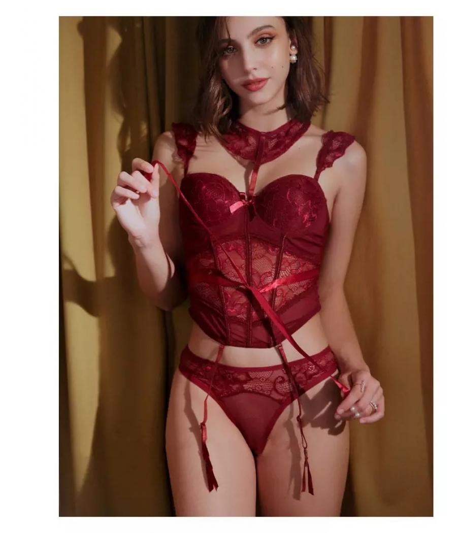 NIIGATA BUSTIER BURDEOS S/M