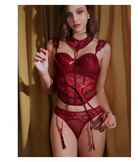 NIIGATA BUSTIER BURDEOS L/XL