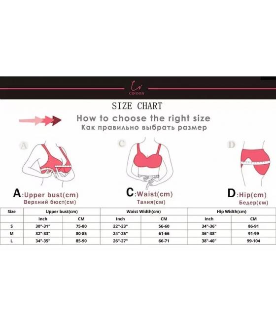 NIIGATA BUSTIER BURDEOS L/XL