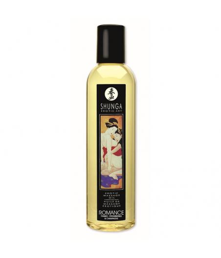 Shunga Aceite de Masaje Erótico Vino de Fresa