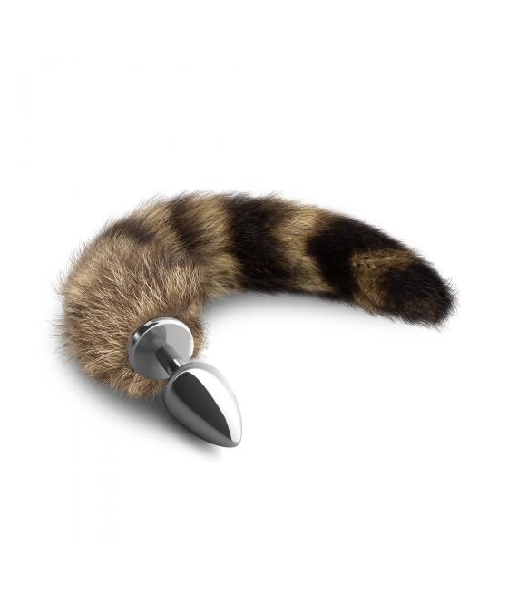 Atrévete shop - PLUG METÁLICO COLA DE ZORRO PEQUEÑO