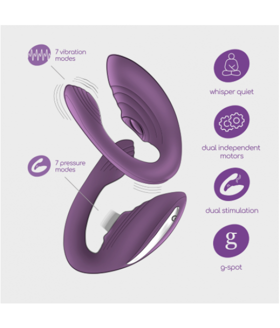 Atrévete shop - SUCCIONADOR Y VIBRADOR DE PAREJAS PLEASURISER