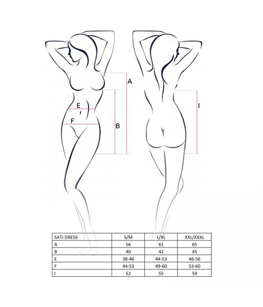 VESTIDO PASSION SATI NEGRO - ULTIMA UNIDAD