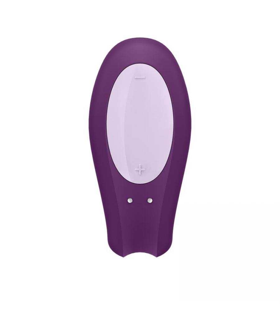 SATISFYER DOUBLE JOY CON APP LILA