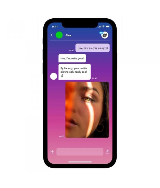 SATISFYER DOUBLE JOY CON APP LILA