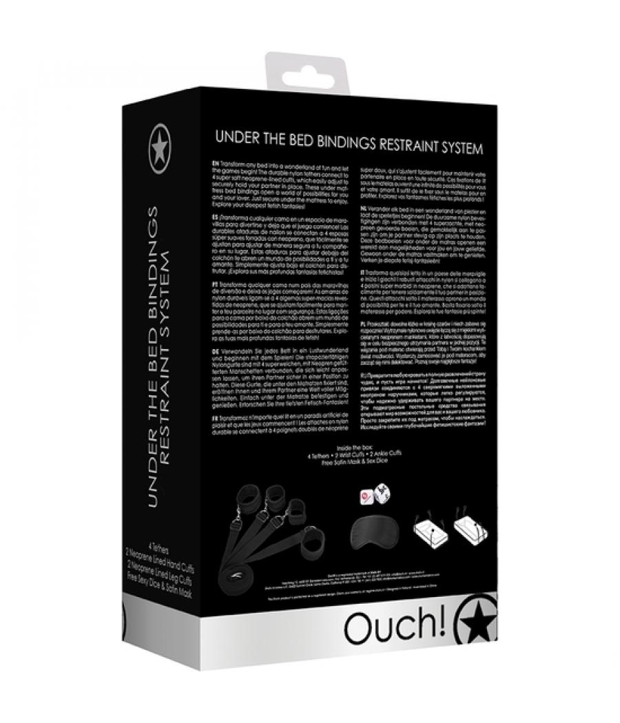 ESPOSAS NEOPRENO CON ATADURAS PARA LA CAMA