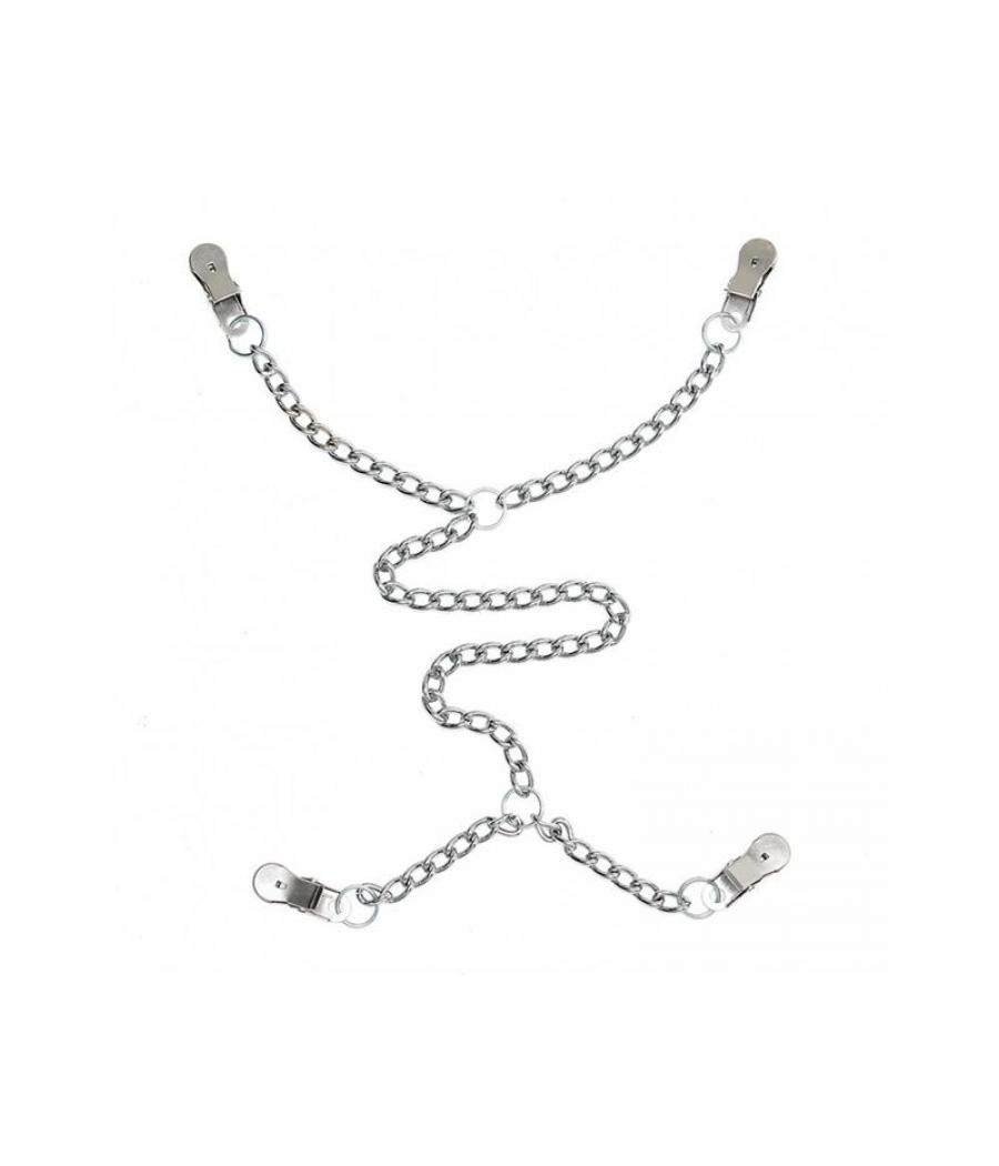 PINZAS PARA PEZONES Y VAGINA METAL