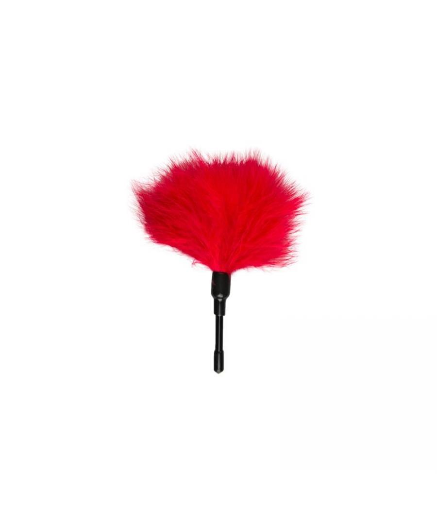 PLUMAS ESTIMULADORAS ROJAS 15 CM.