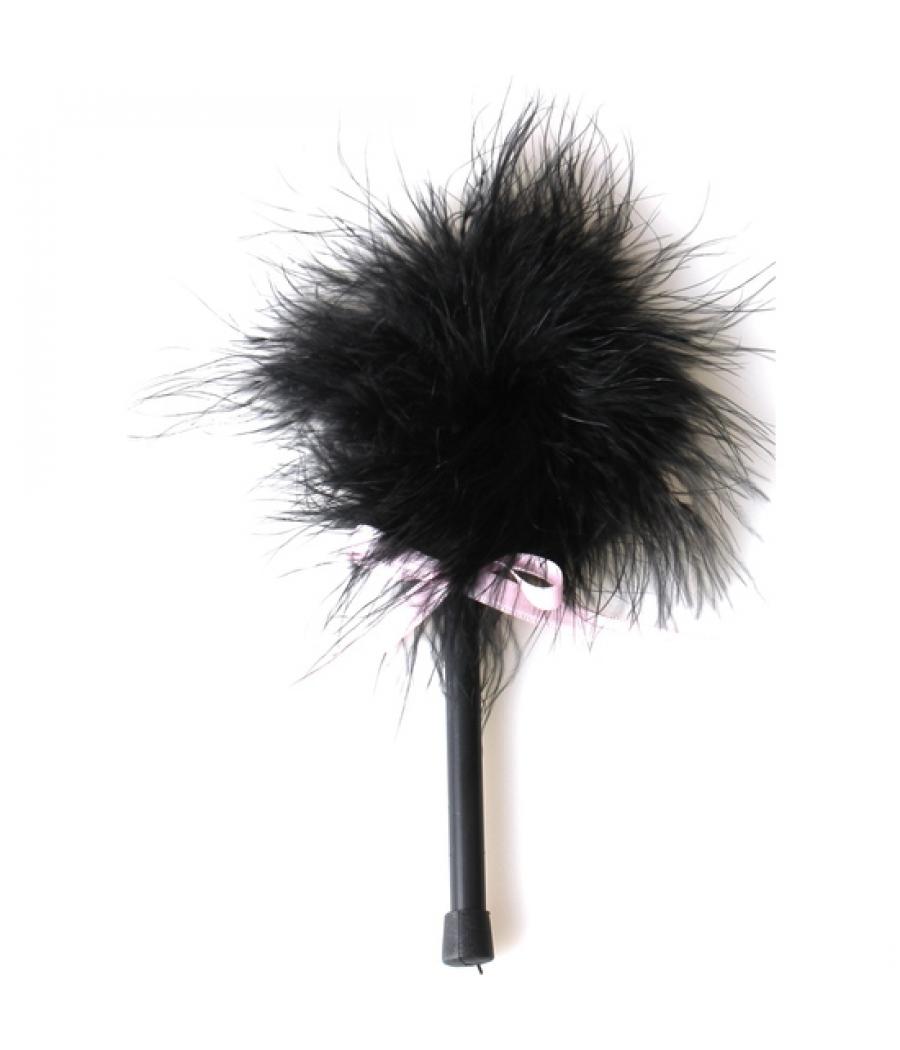 PLUMERO MARABU NEGRO 17 CM.