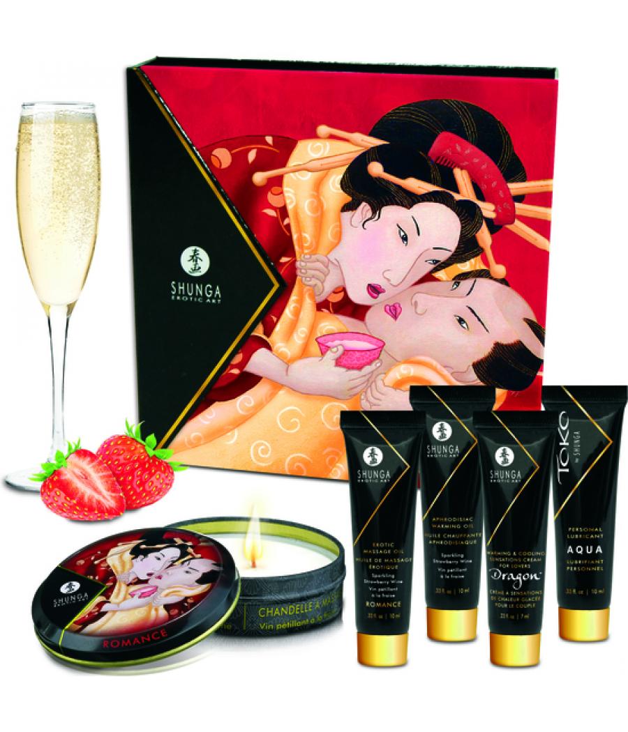 SHUNGA SECRETOS DE GEISHA FRESAS CON CHAMPAGNE