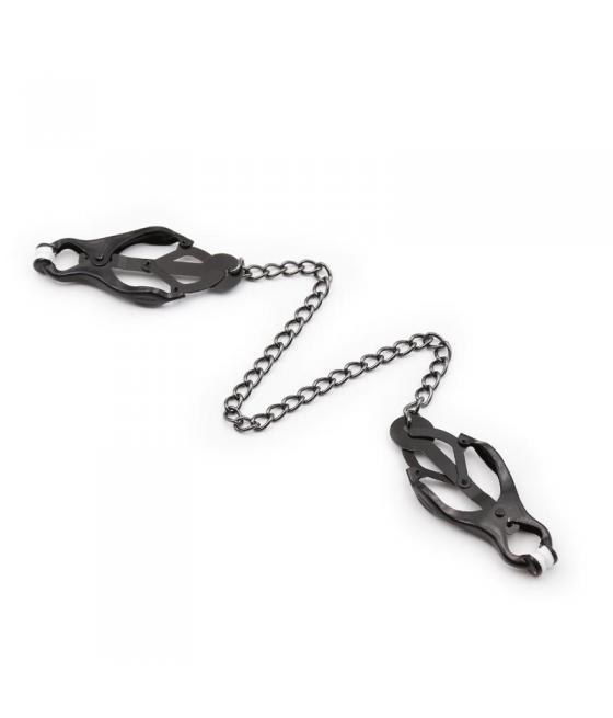 PINZAS JAPONESAS PARA PEZONES CON CADENA BONDAGE PLAY