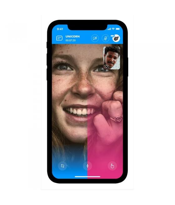 SATISFYER VIBRADOR DUAL PLEASURE CON APP - LILA