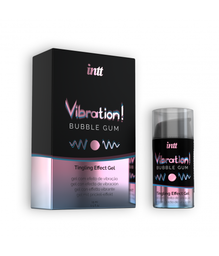 GEL VIBRADOR LÍQUIDO CHICLE 15 ML