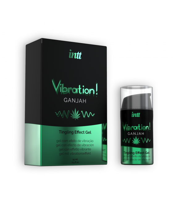 Atrévete shop - GEL CON VIBRACIÓN GANJAH 15 ML