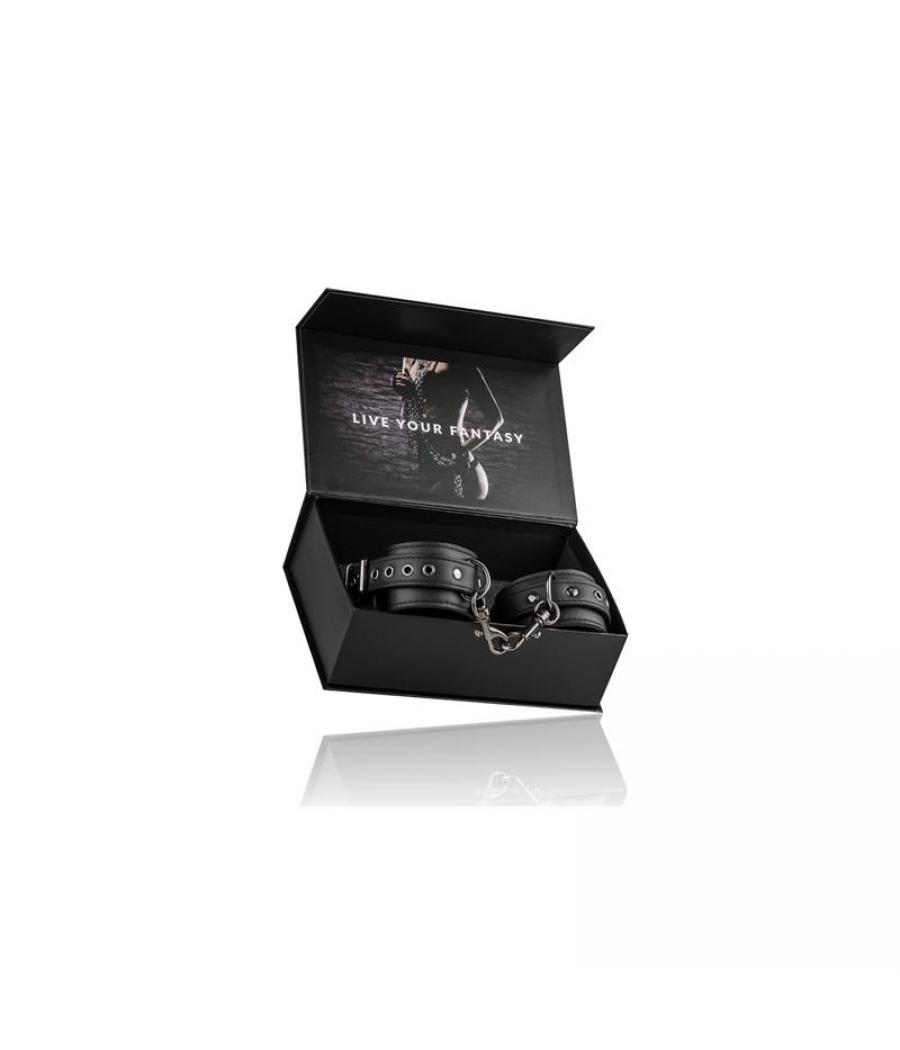 ESPOSAS AJUSTABLES DE CUERO NEGRO EXPERTOS