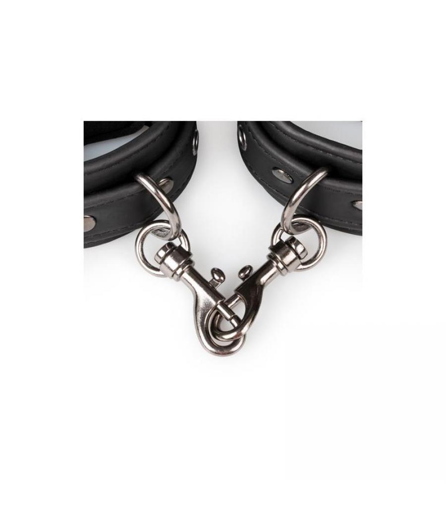 ESPOSAS AJUSTABLES DE CUERO NEGRO EXPERTOS