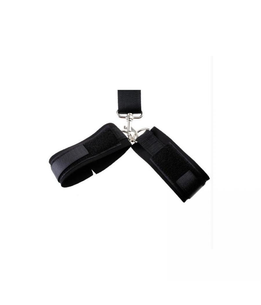 MORDAZA CON RESTRICCIONES NEGRO EN Y