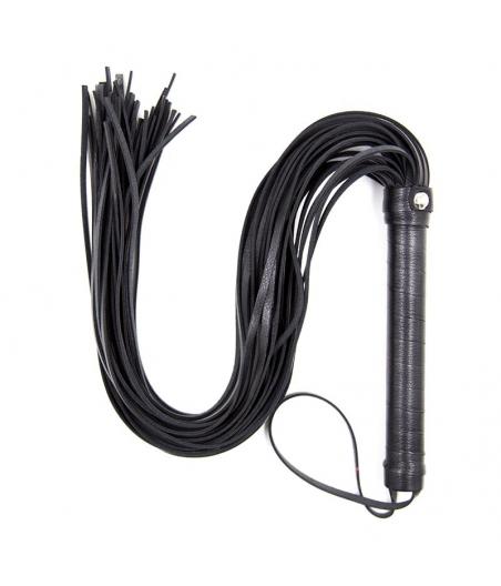 FLOGGER MANGO DE METAL 69 CM NEGRO