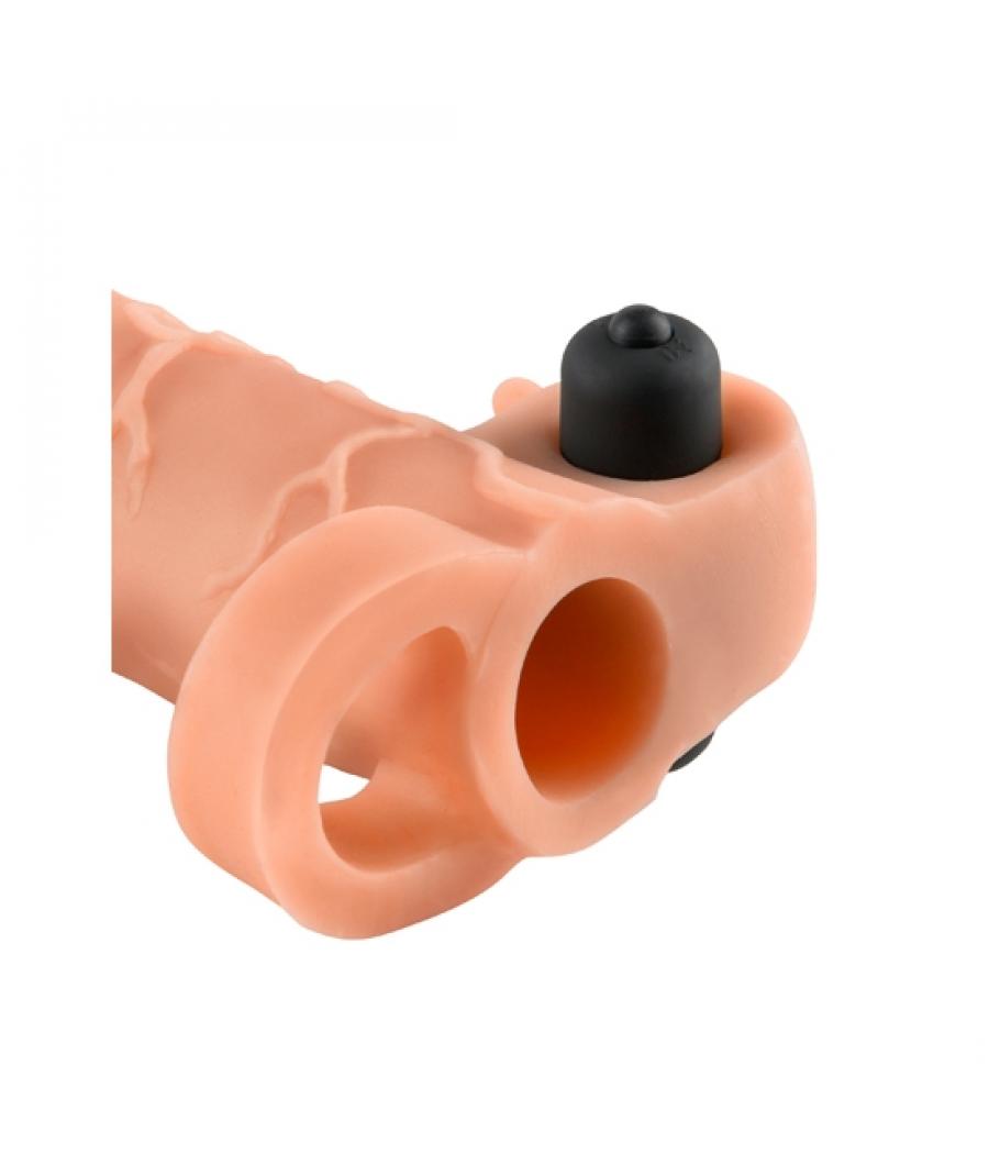 EXTENSION PARA EL PENE CON VIBRADOR REAL FEEL 2