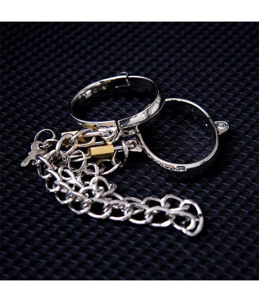 ESPOSAS DE METAL CON CANDADO - MUJER 5,5 CM