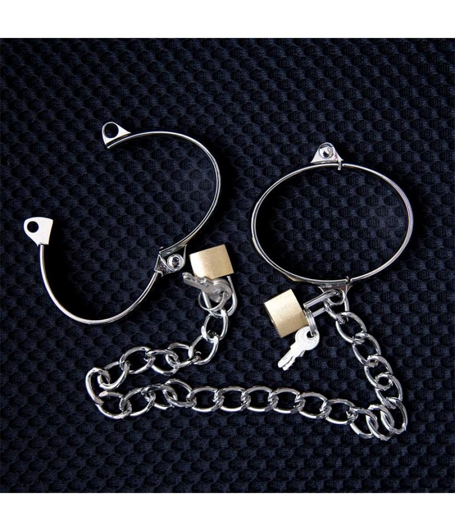 ESPOSAS DE METAL CON CANDADO - HOMBRE7 CM